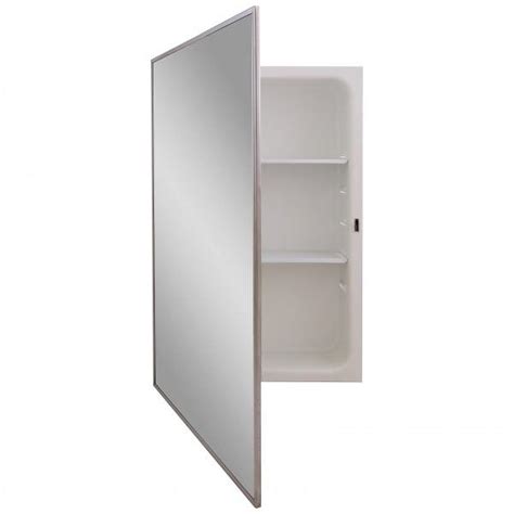 jensen 468bc basic styleline recessed steel medicine cabinet|Jensen 468BC Basic Styleline Recessed Steel Medicine Cabinet, .